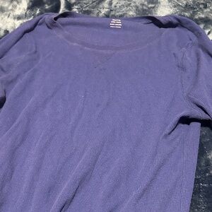 Dark blue Long Sleeve Top